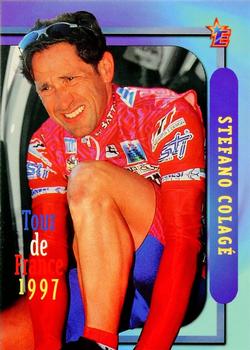 1997 Eurostar Tour de France #90 Stefano Colage Front